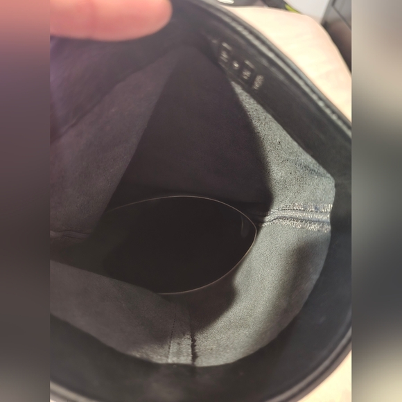 19 - Zara Black Over the Knee Boots - Picture 6 of 10